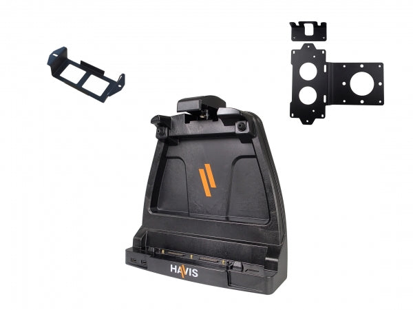 Havis Package - Cradle (no dock) with Triple Pass-Through RF Antenna Connections, Power Supply LPS-2