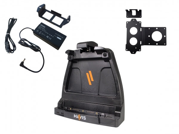 Havis Package - Docking Station with LPS-140 (120W Getac Vehicle Power Supply with LPS-208) and LPS-
