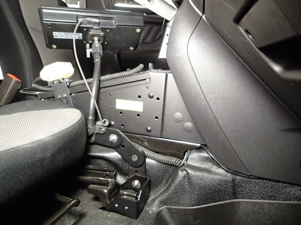 Havis Flex Arm Package Including Flex Arm And Mount For 2013-2019 Ford Interceptor Sedan
