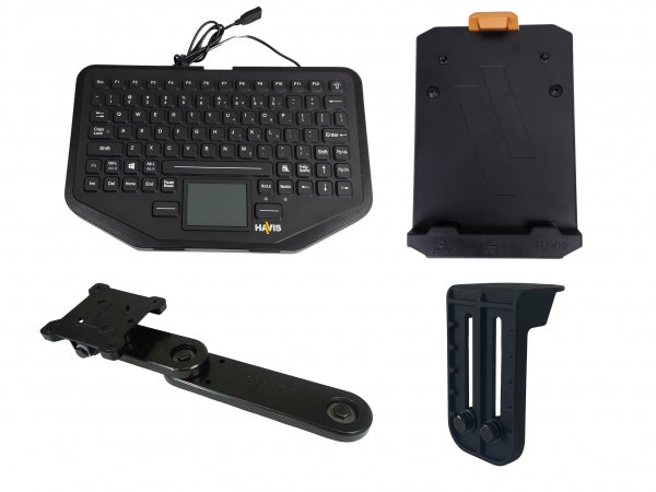 Havis Premium Package - USB Keyboard with Mount (No Emergency Key)