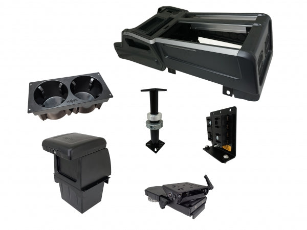 Havis Package - Wide VSX Console with Front Printer Mount for Laptop Docking Stations for 2021 Chevr