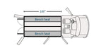 Load image into Gallery viewer, Havis Prisoner Transport Insert For 2015-2021 Ford Transit medium roof standard length 130&quot; WB Cargo
