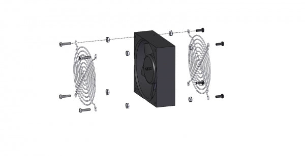 Havis 12V Drawer Fan