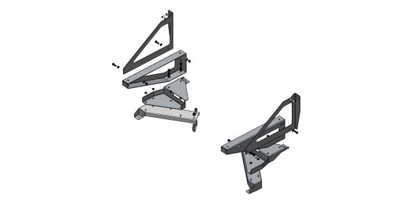 Havis Storage Drawer Mount for 2020-2021 Ford Interceptor Utility with Havis K9-XL