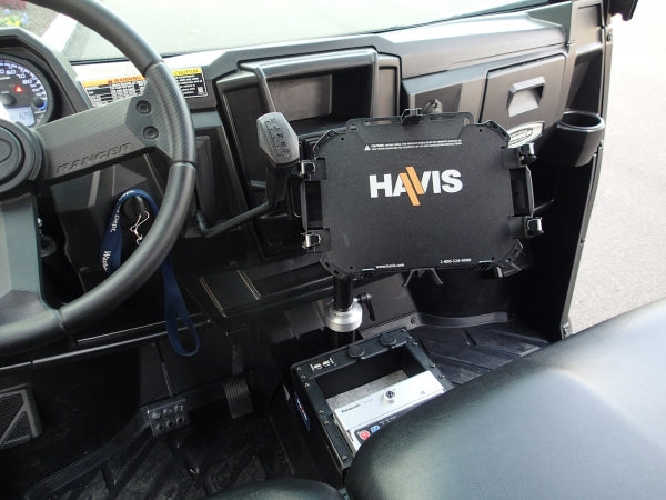 Havis Custom Rugged Cradle for Getac F110 Rugged Tablet