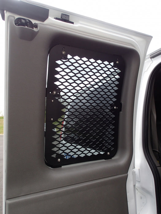Havis 1997-2021 Chevrolet G-Series Extended Length Van With Swing Out Side Doors Interior Window Gua