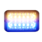 Load image into Gallery viewer, Abrams Bold 12 LED Grille Light Head - Amber/Blue
