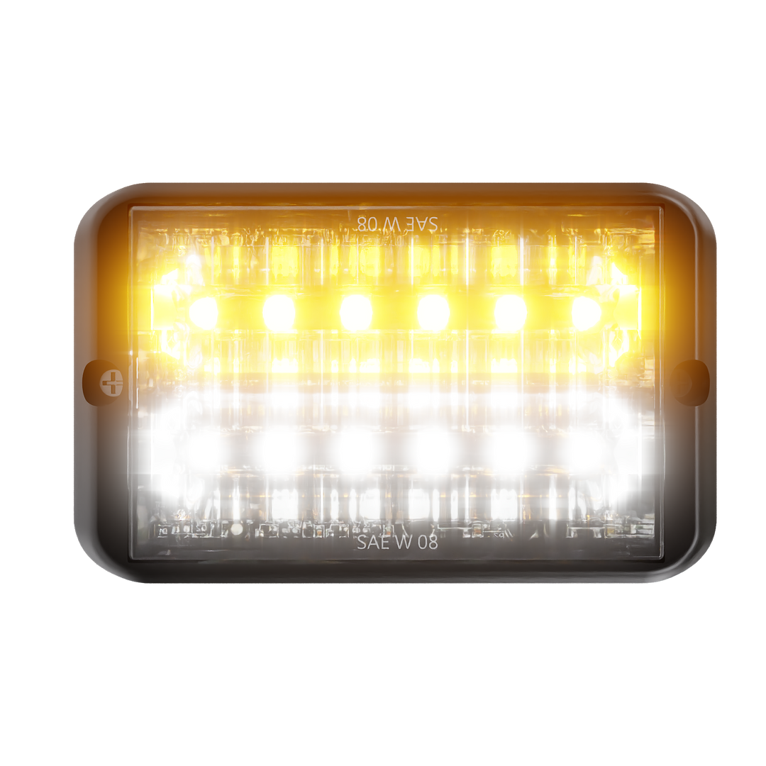 Abrams Bold 12 LED Grille Light Head - Amber/White