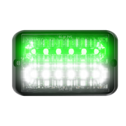 Abrams Bold 12 LED Grille Light Head - Green/White