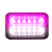 Abrams Bold 12 LED Grille Light Head - Purple/ White