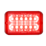 Abrams Bold 12 LED Grille Light Head - Red