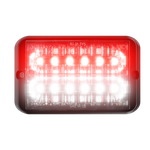 Load image into Gallery viewer, Abrams Bold 12 LED Grille Light Head - Red/White
