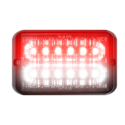 Abrams Bold 12 LED Grille Light Head - Red/White