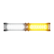 Abrams Focus 200 Series LED Dash & Deck Lightstick - Amber/White