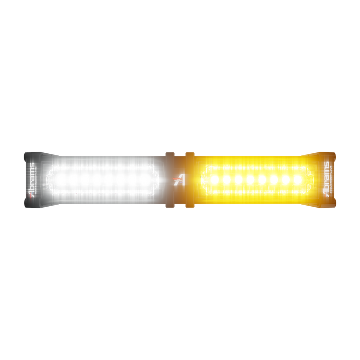 Abrams Focus 200 Series LED Dash & Deck Lightstick - Amber/White