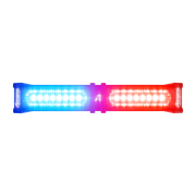 Abrams Focus 200 Series LED Dash & Deck Lightstick - Red/Blue