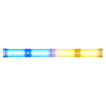 Load image into Gallery viewer, Abrams Focus 400 Series LED Dash &amp; Deck Lightstick - Amber/Blue
