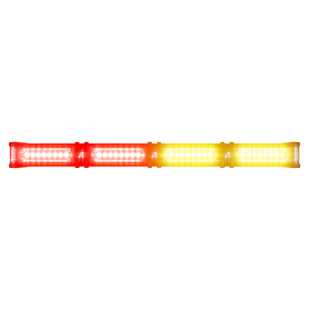 Abrams Focus 400 Series LED Dash & Deck Lightstick - Amber/Red