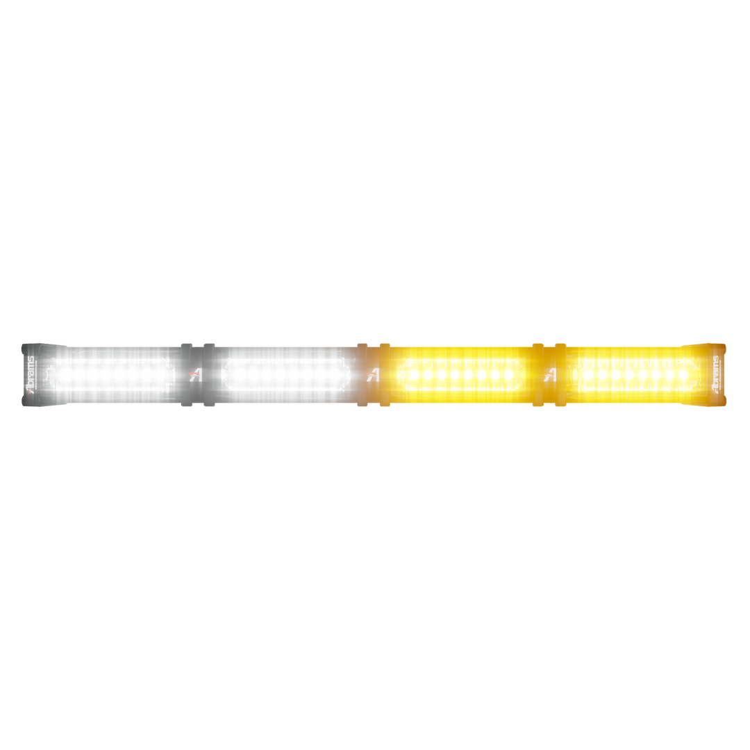 Abrams Focus 400 Series LED Dash & Deck Lightstick - Amber/White