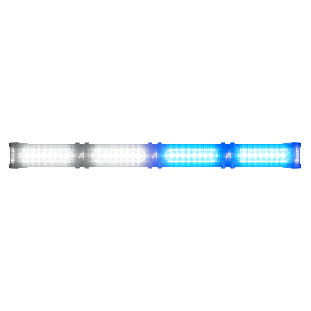 Abrams Focus 400 Series LED Dash & Deck Lightstick - Blue/White