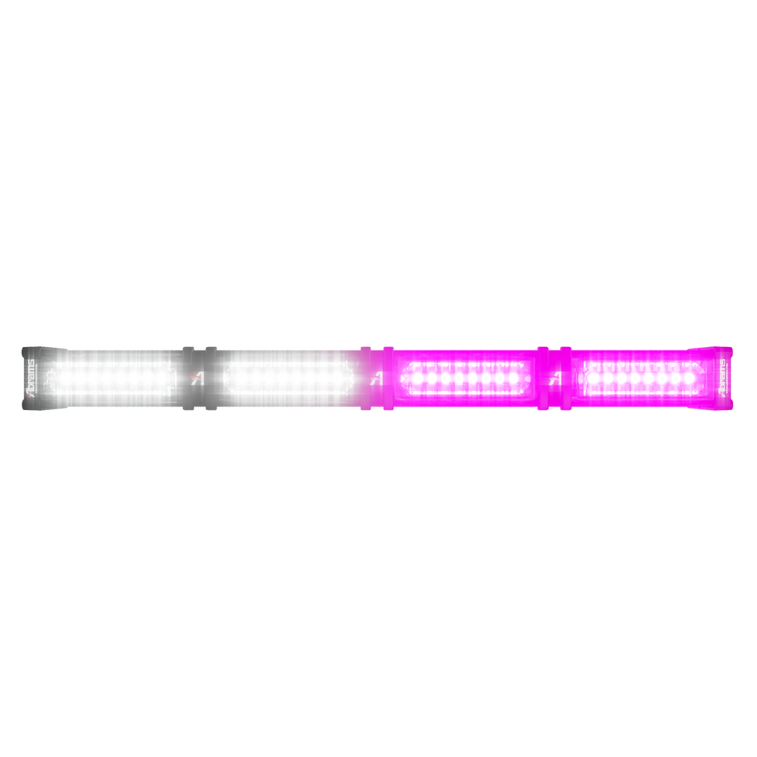 Abrams Focus 400 Series LED Dash & Deck Lightstick - Purple/ White