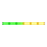 Load image into Gallery viewer, Abrams Focus 600 Series LED Dash &amp; Deck Lightstick - Amber/Green
