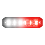 Load image into Gallery viewer, Abrams Ultra 6 LED Grill Light Head - Red/White
