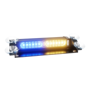 Abrams Focus 2X Series LED Dash & Deck Light - Amber/Blue