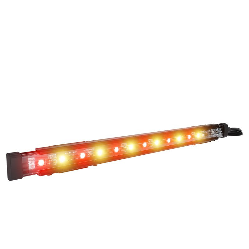 Abrams Mustang 1X - 15" Rocker Panel 12 LED Running Light - Amber/Red