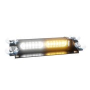 Abrams Focus 2X Series LED Dash & Deck Light - Amber/White