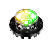 Abrams Blaster 120 - 12 LED Hideaway Surface Mount Light - Amber/Green
