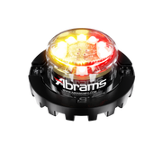 Abrams Blaster 120 - 12 LED Hideaway Surface Mount Light - Amber/Red