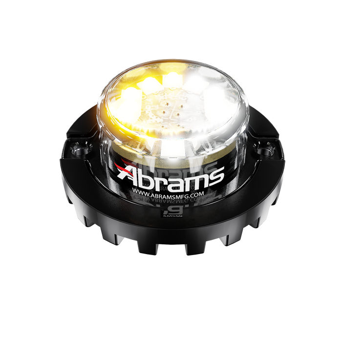 Abrams Blaster 120 - 12 LED Hideaway Surface Mount Light - Amber/White