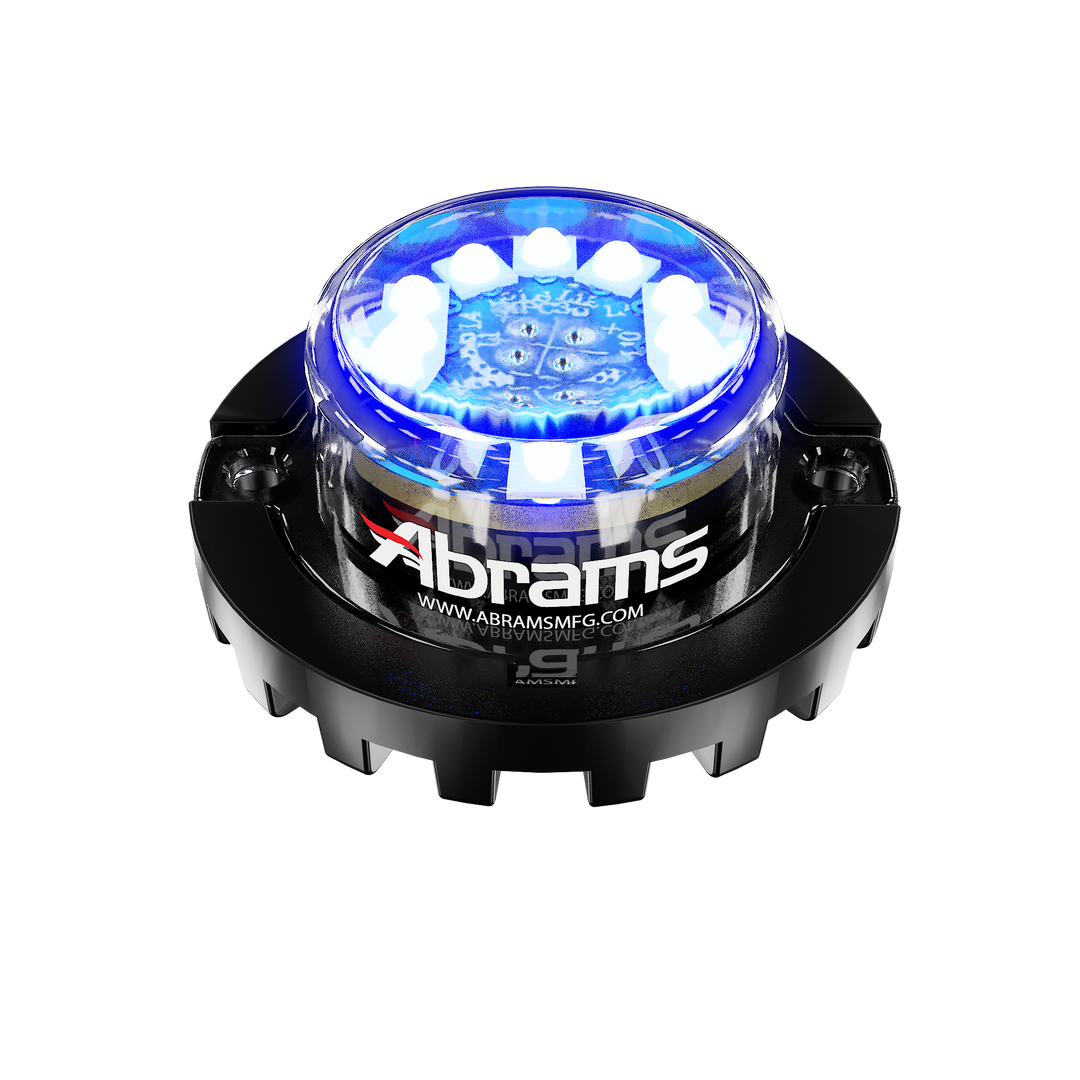 Abrams Blaster 120 - 12 LED Hideaway Surface Mount Light - Blue