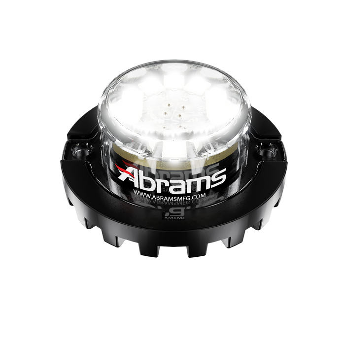 Abrams Blaster 120 - 12 LED Hideaway Surface Mount Light - White