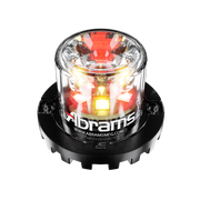 Abrams Blaster 360 - 6 LED Hideaway Surface Mount Light - Amber/Red