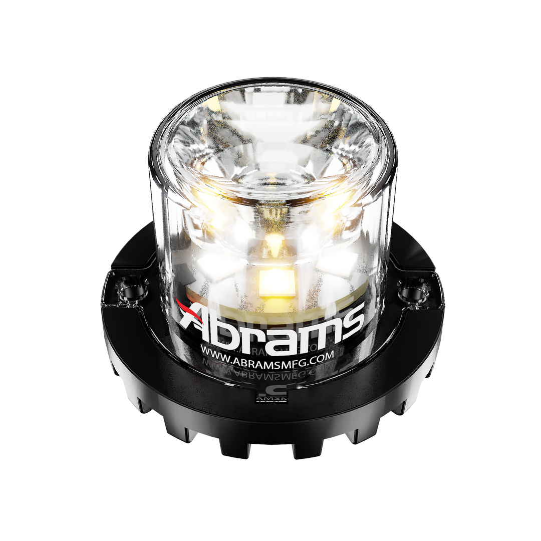 Abrams Blaster 360 - 6 LED Hideaway Surface Mount Light - Amber/White