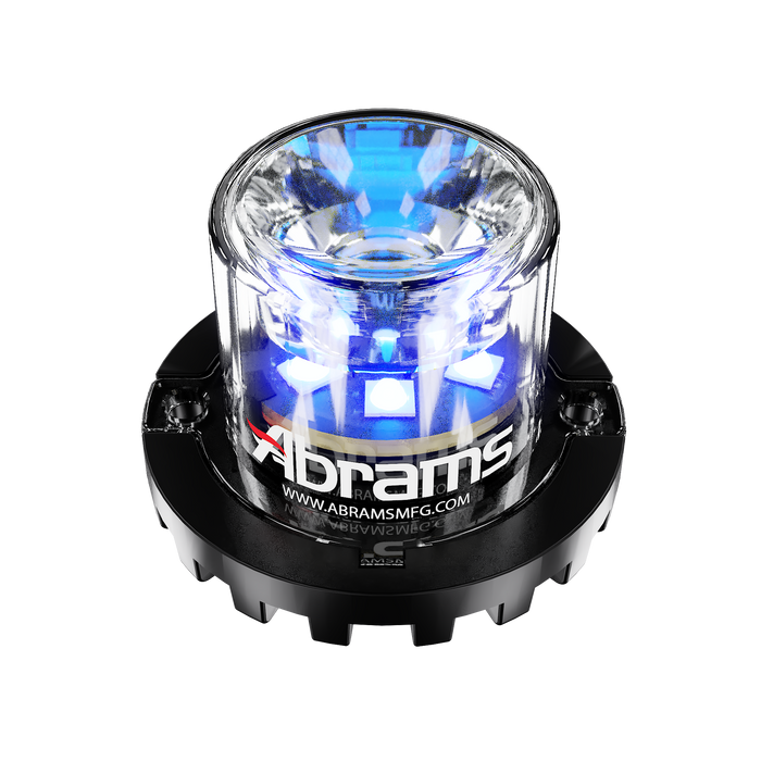 Abrams Blaster 360 - 6 LED Hideaway Surface Mount Light - Blue