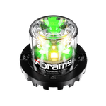 Load image into Gallery viewer, Abrams Blaster 360 - 6 LED Hideaway Surface Mount Light - Green/White
