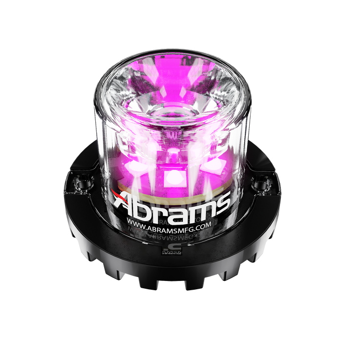 Abrams Blaster 360 - 6 LED Hideaway Surface Mount Light - Purple