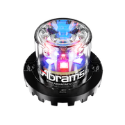 Abrams Blaster 360 - 6 LED Hideaway Surface Mount Light - Red/Blue