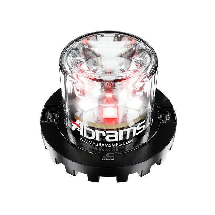 Abrams Blaster 360 - 6 LED Hideaway Surface Mount Light - Red/White