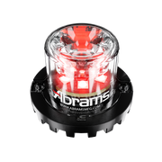 Abrams Blaster 360 - 6 LED Hideaway Surface Mount Light - Red