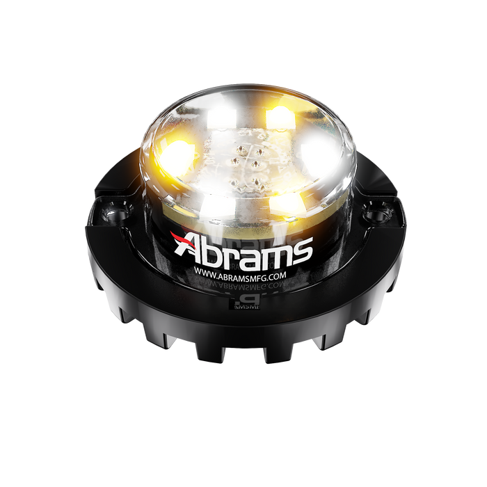 Abrams Blaster 6 LED Hideaway Surface Mount Light - Amber/White