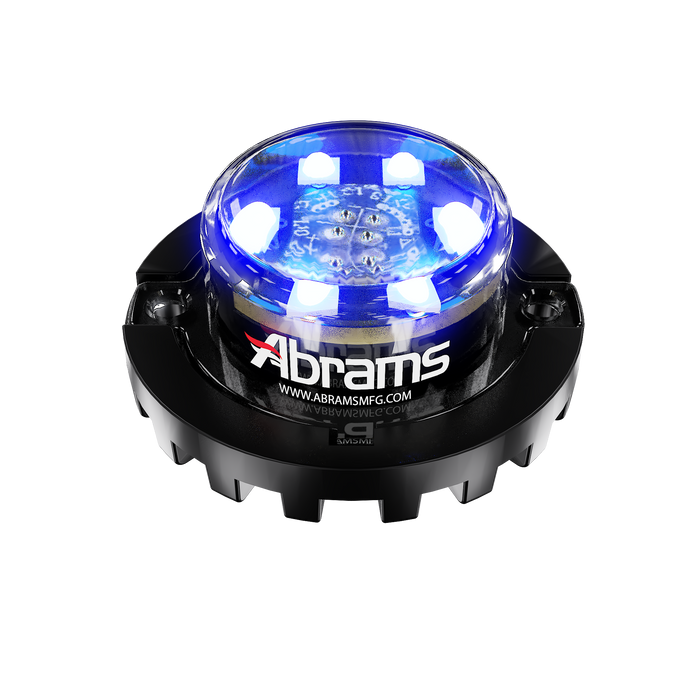 Abrams Blaster 6 LED Hideaway Surface Mount Light - Blue