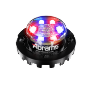 Abrams Blaster 6 LED Hideaway Surface Mount Light - Red/Blue