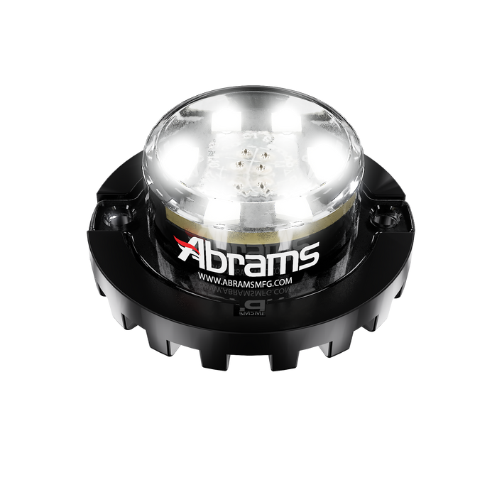 Abrams Blaster 6 LED Hideaway Surface Mount Light - White