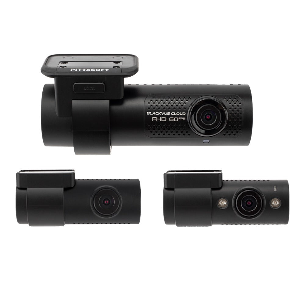 BlackVue DR750X-3CH Plus Features front, rear and interior protection for your vehicle, Powered by Sony image sensors