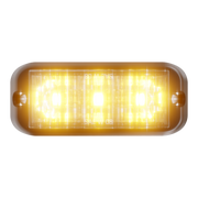 Abrams Edge 3 LED Grille Light Head - Amber