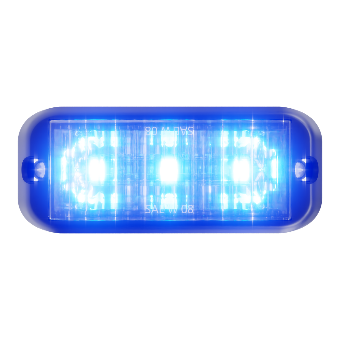 Abrams Edge 3 LED Grille Light Head - Blue